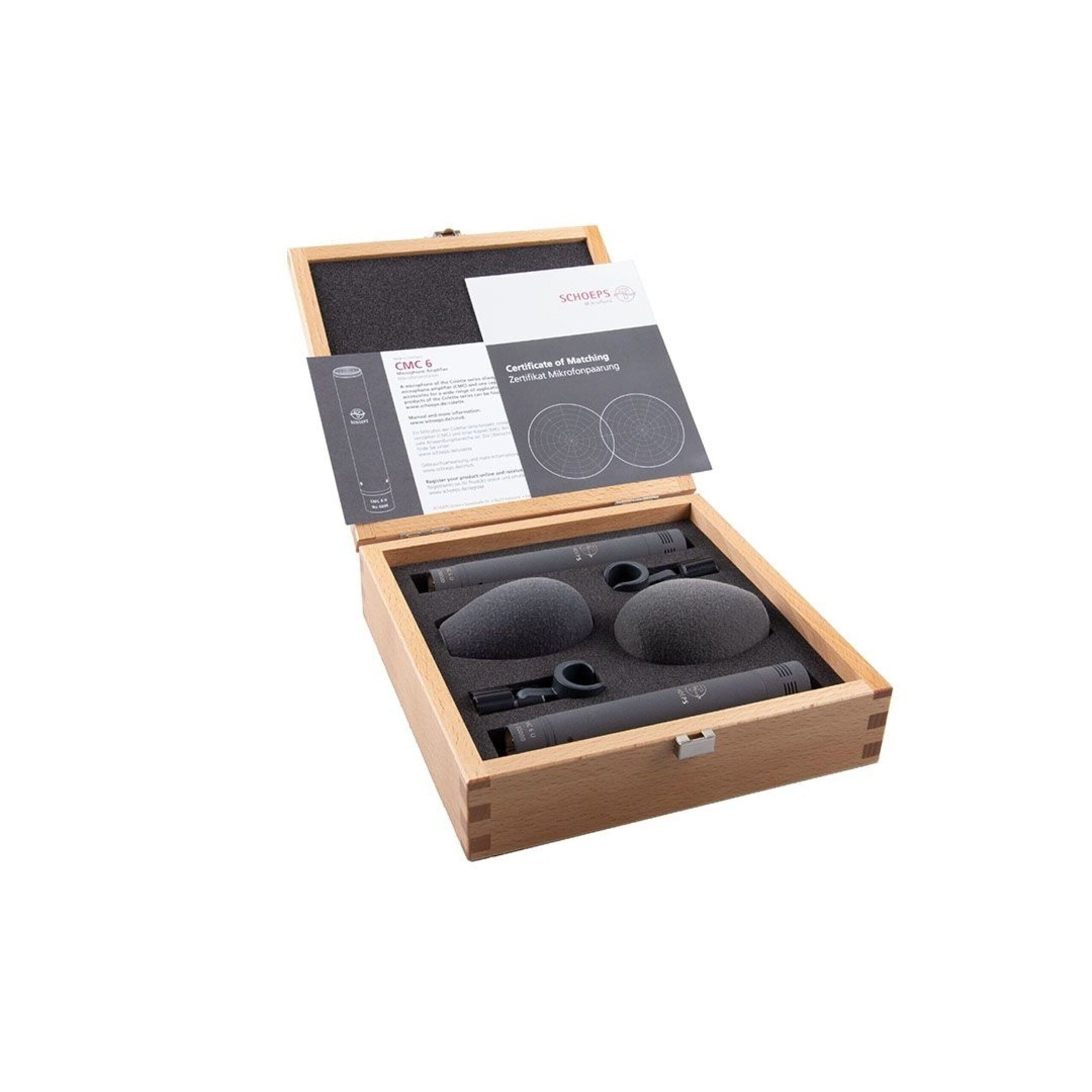 Schoeps Stereo Set CMC 6 and MK 4V Различное Музыкальное Оборудование
