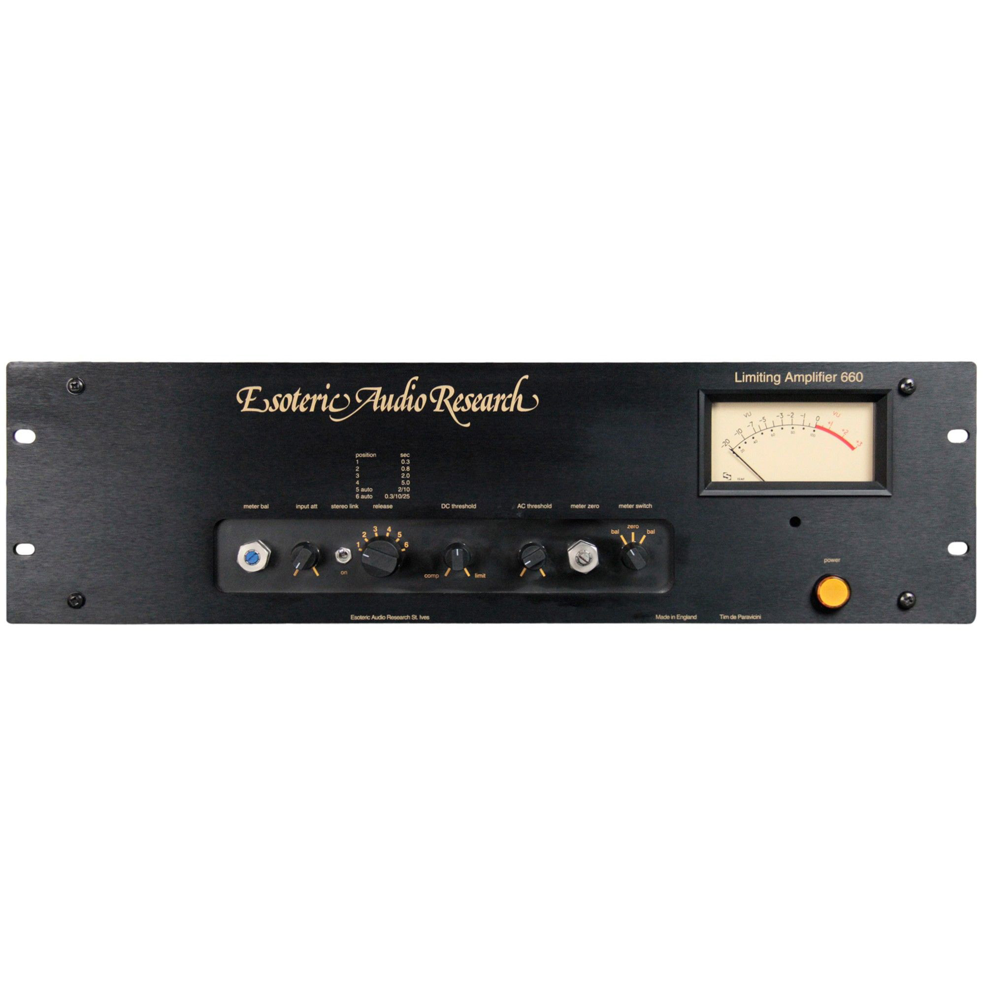 EAR 660 Limiter/Comp Amplifier Различное Музыкальное Оборудование