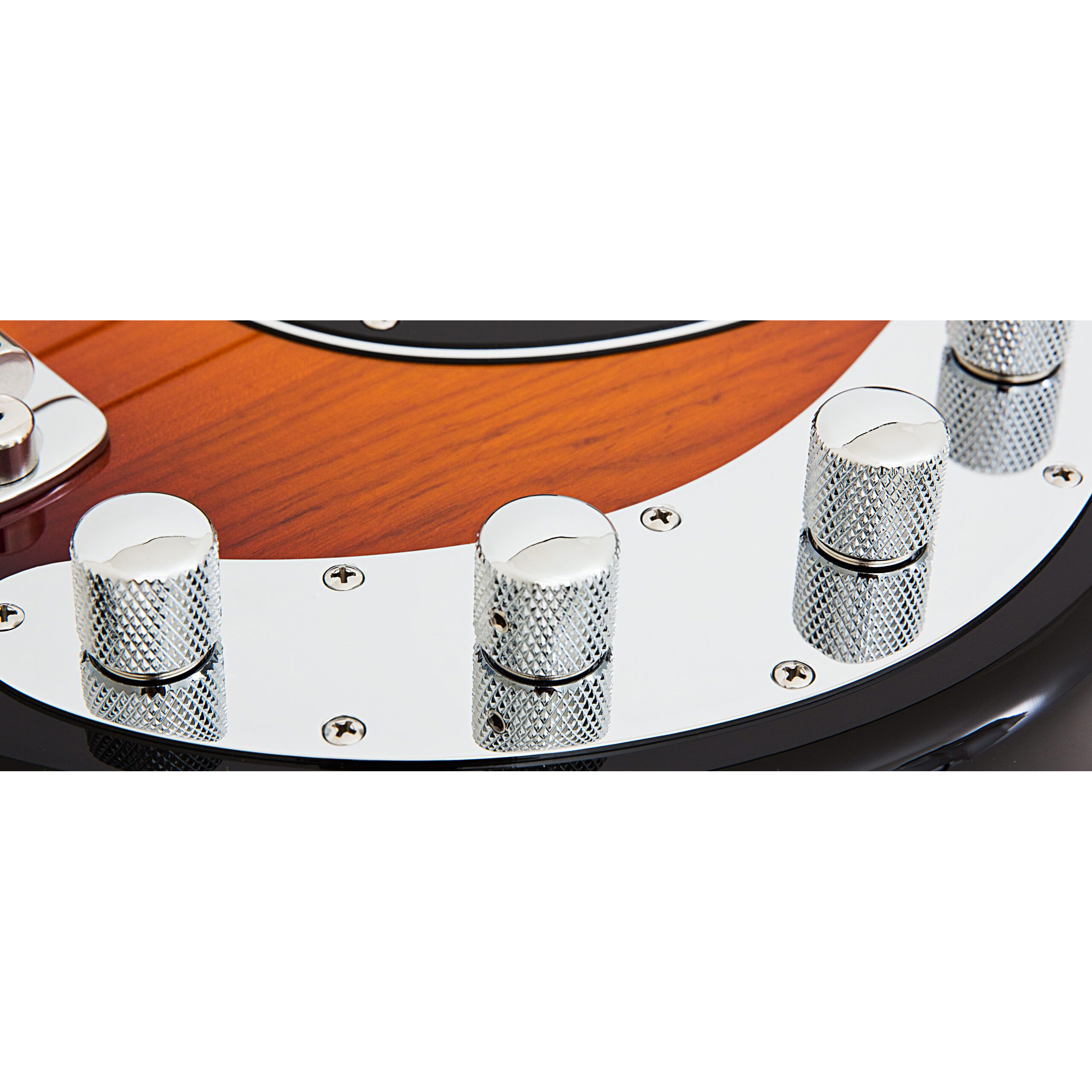 Music Man StingRay Neck Through H 3 EQ - Vintage Sunburst - Rosewood - Black Music Man StingRay Neck Through H 3 EQ - Vintage Sunburst - Rosewood - Black Различное Музыкальное Оборудование