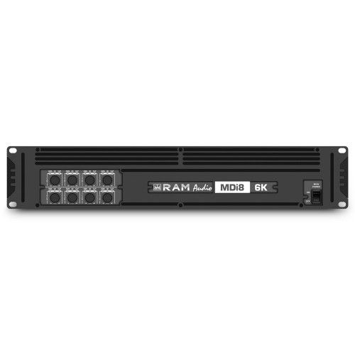 Ram Audio MDi8-2K7 - 8 Channels Amplifier 8 x 340 W 4 Ohms Различное Музыкальное Оборудование