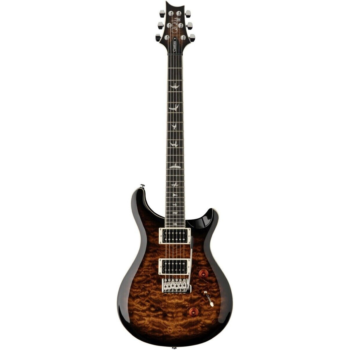PRS SE Custom 24 Quilt Black Gold Burst PRS SE Custom 24 Quilt Black Gold Burst Различное Музыкальное Оборудование