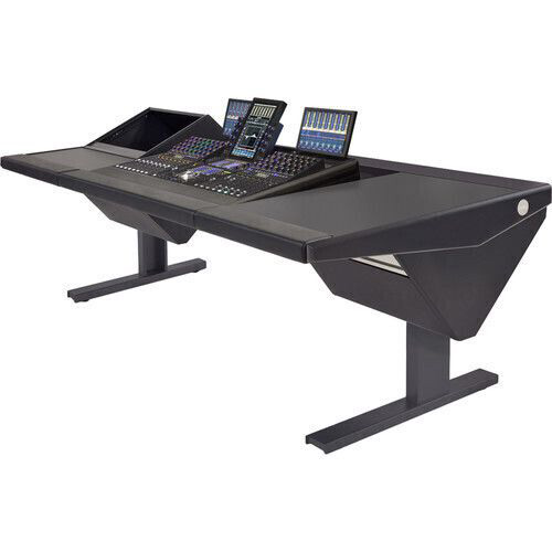 Argosy Avid S4 EG4-S4-3B-RD-B-B-B 3 Foot Wide, 8sp Rack Left, Desk Right, Black EPs, Black legs Различное Музыкальное Оборудование