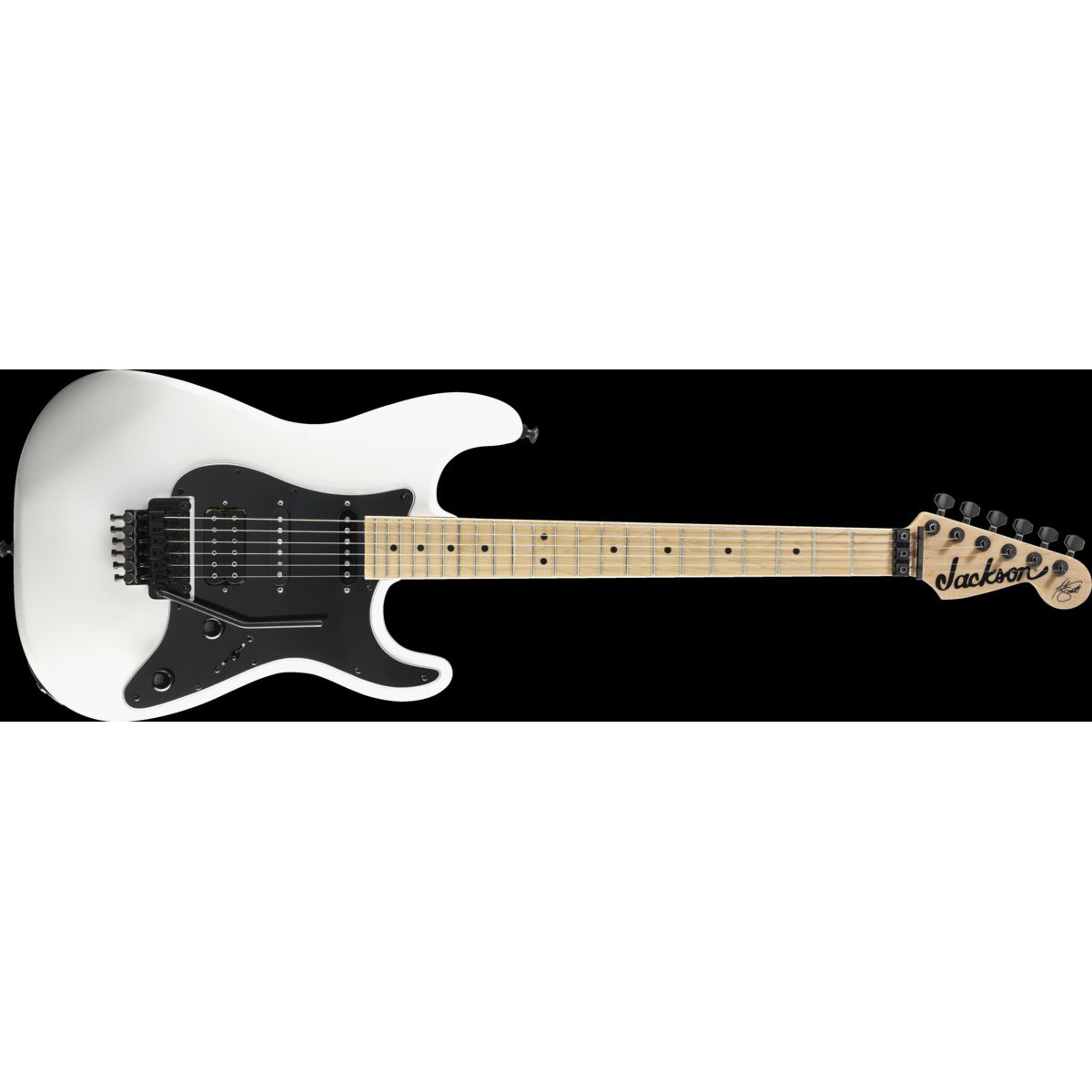 JACKSON Adrian Smith Signature SDX, Maple Fingerboard, Snow White Различное Музыкальное Оборудование