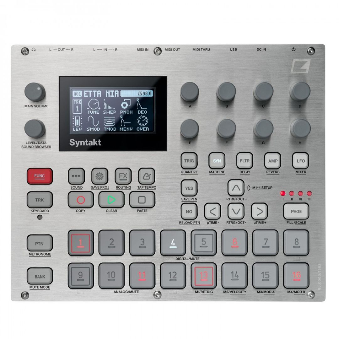 Elektron Syntakt E25 Remix Edition Различное Музыкальное Оборудование