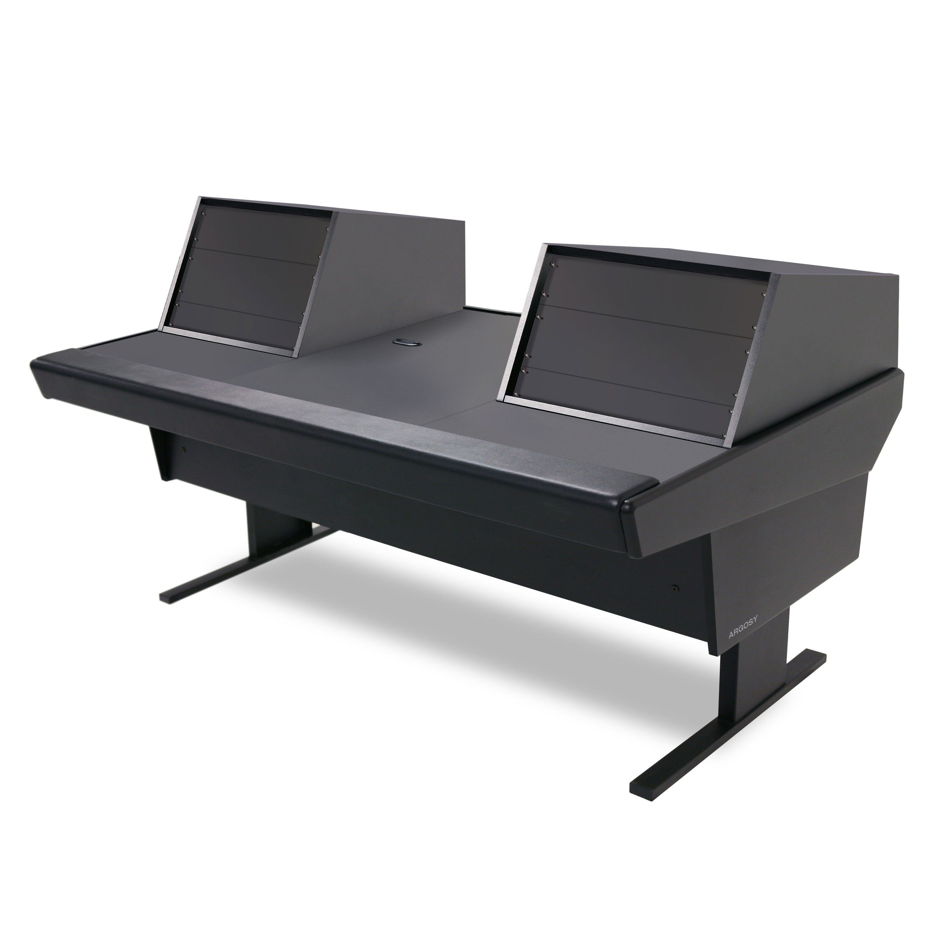 Argosy Universal 70-70V2R1005-B-B w/25" Flat Desk Insert, 2)VR1005 Rack units & Black End Panels Различное Музыкальное Оборудование