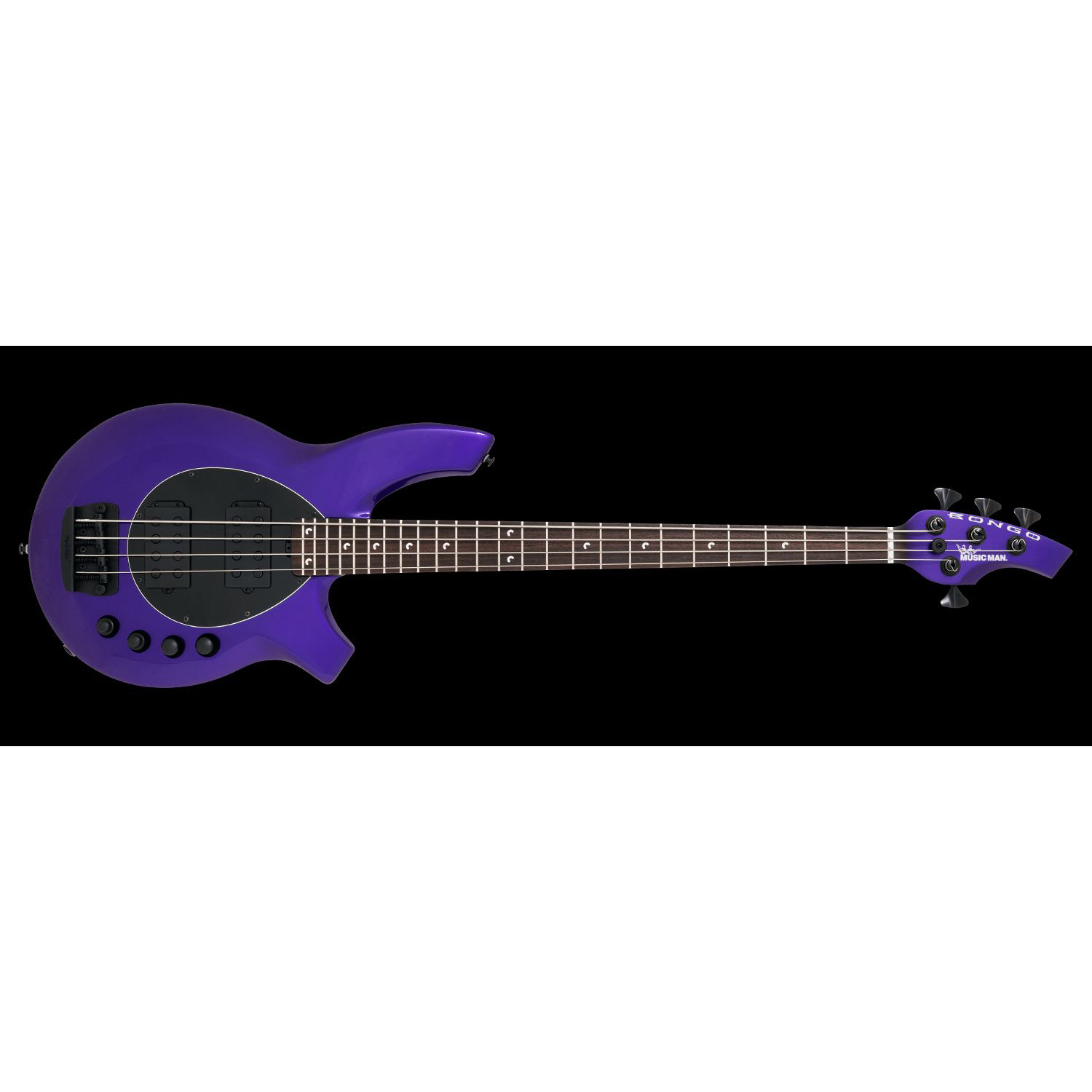 Music Man Bongo HH - Firemist Purple - Pau Ferro Unlined Fretless - Black Music Man Bongo HH - Firemist Purple - Pau Ferro Unlined Fretless - Black Различное Музыкальное Оборудование