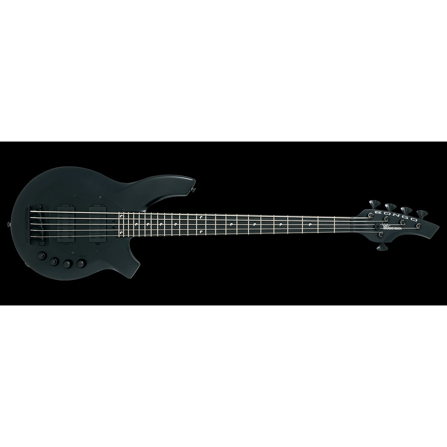 Music Man Bongo 5 HH - Stealth Black - Ebony - Matte Black Music Man Bongo 5 HH - Stealth Black - Ebony - Matte Black Различное Музыкальное Оборудование