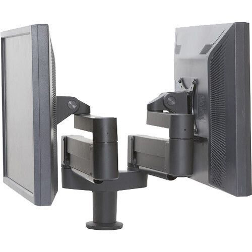Argosy Monitor Arm-D2T-B 7000-800-8408-104 Dual Monitor Twin Arm Black for Monitors 10-27.5 lb each Различное Музыкальное Оборудование
