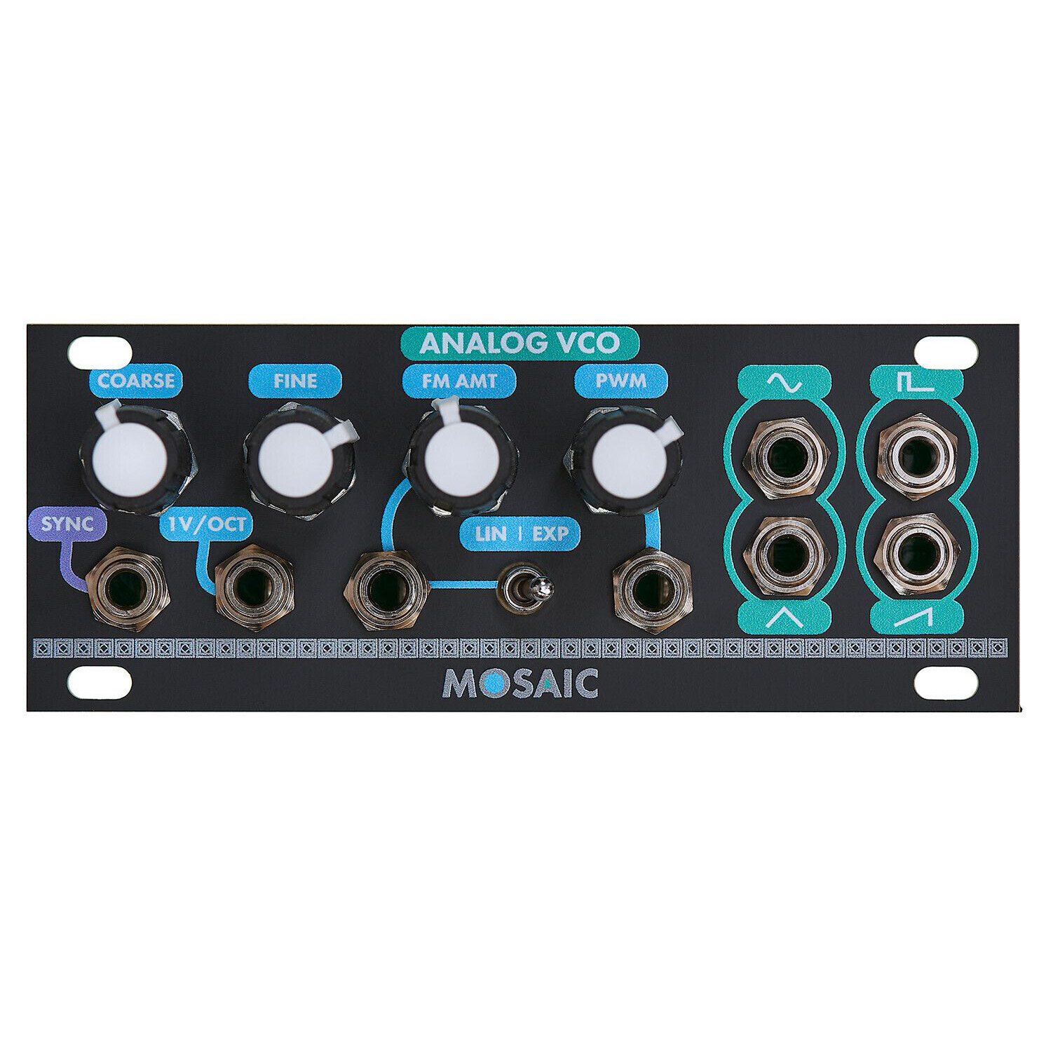 Mosaic 1U Analog VCO Mosaic 1U Analog VCO Различное Музыкальное Оборудование