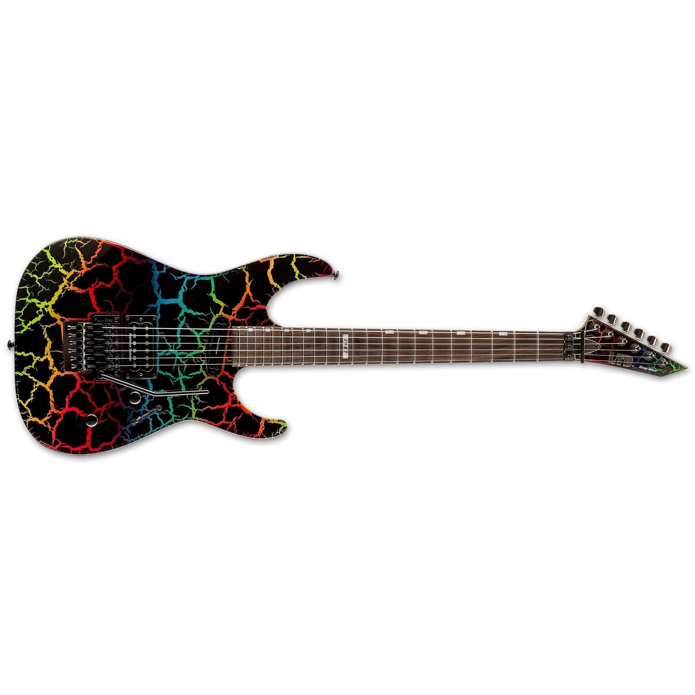 ESP LTD Mirage Deluxe 87 Rainbow Crackle ESP LTD Mirage Deluxe 87 Rainbow Crackle Различное Музыкальное Оборудование