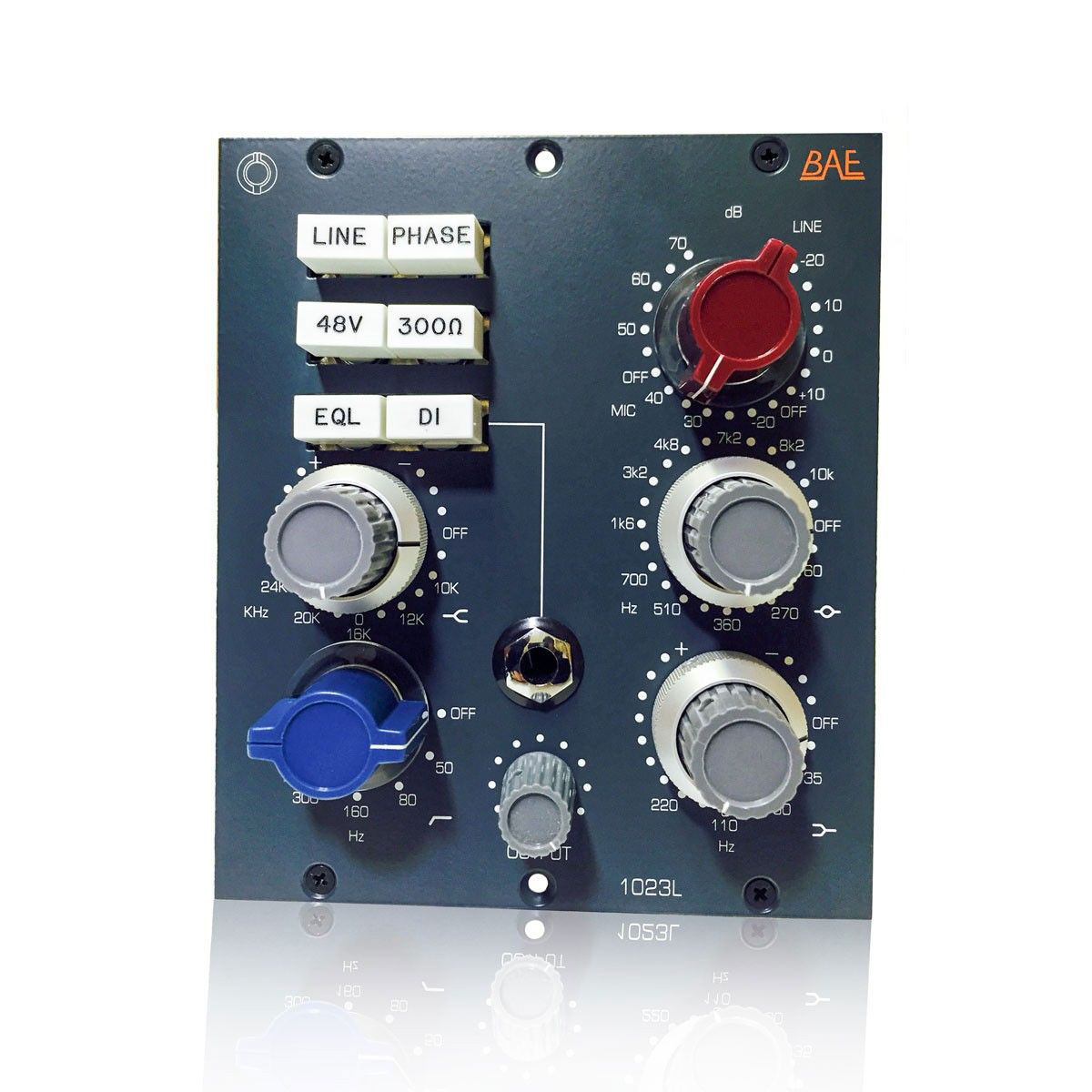 BAE 1023L 500 Series Mic/Pre EQ BAE 1023L 500 Series Mic/Pre EQ Различное Музыкальное Оборудование
