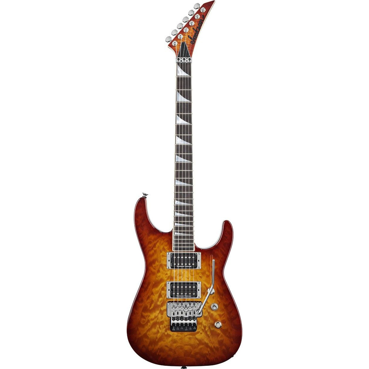 JACKSON USA Select SL2H Soloist, Floyd Rose, Ebony Fingerboard, Burnt Cherry S/B Различное Музыкальное Оборудование