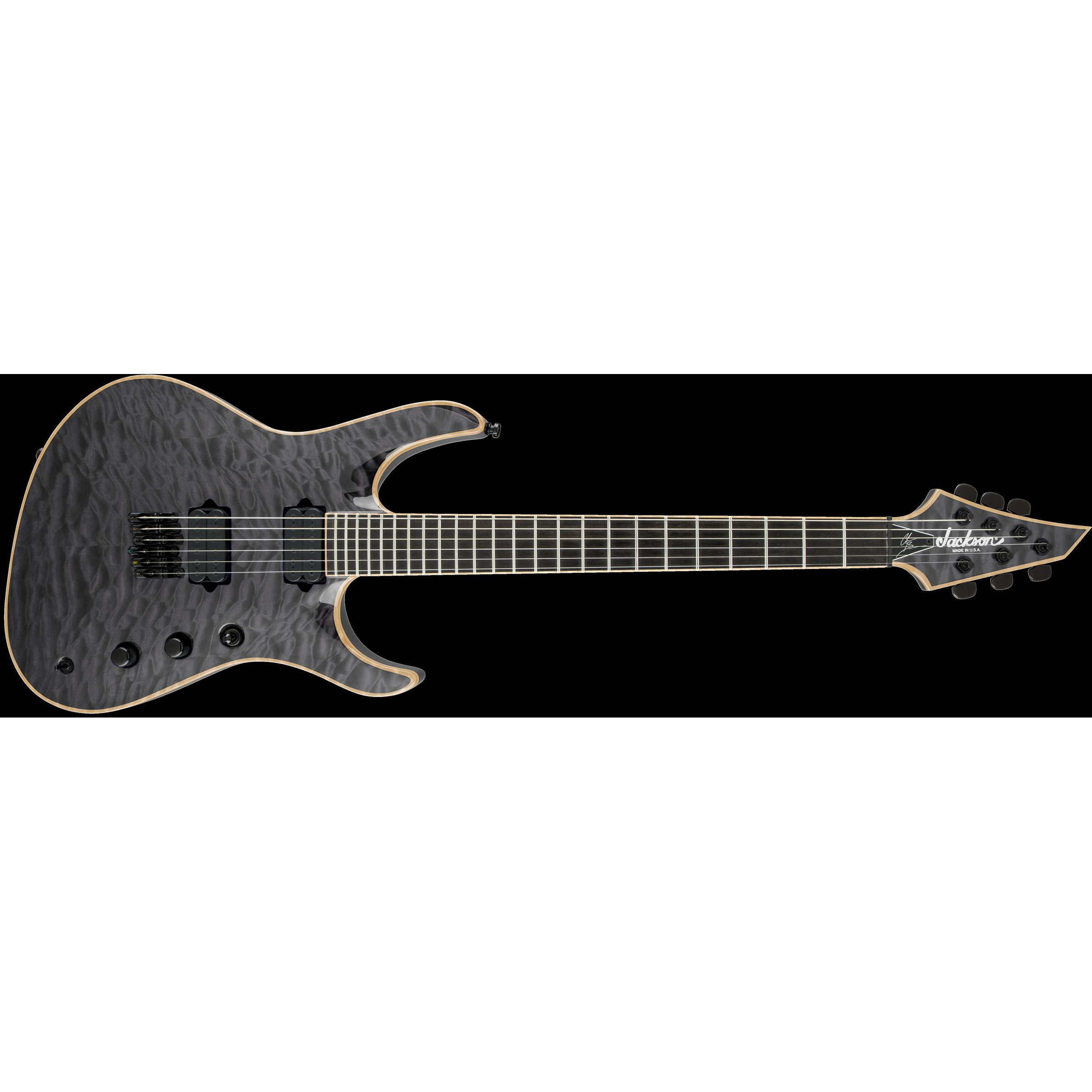 Jackson USA Signature Chris Broderick Soloist HT6 Ebony Fingerboard Transparent Black Jackson USA Signature Chris Broderick Soloist HT6 Ebony Fingerboard Transparent Black Различное Музыкальное Оборудование