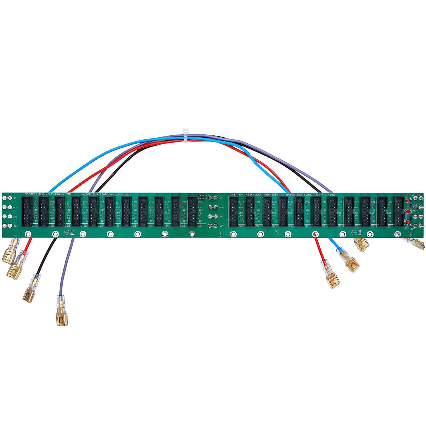 Doepfer A-100 Bus Board V6 with 22 boxed pin headers with 4 cables Doepfer A-100 Bus Board V6 with 22 boxed pin headers with 4 cables Различное Музыкальное Оборудование