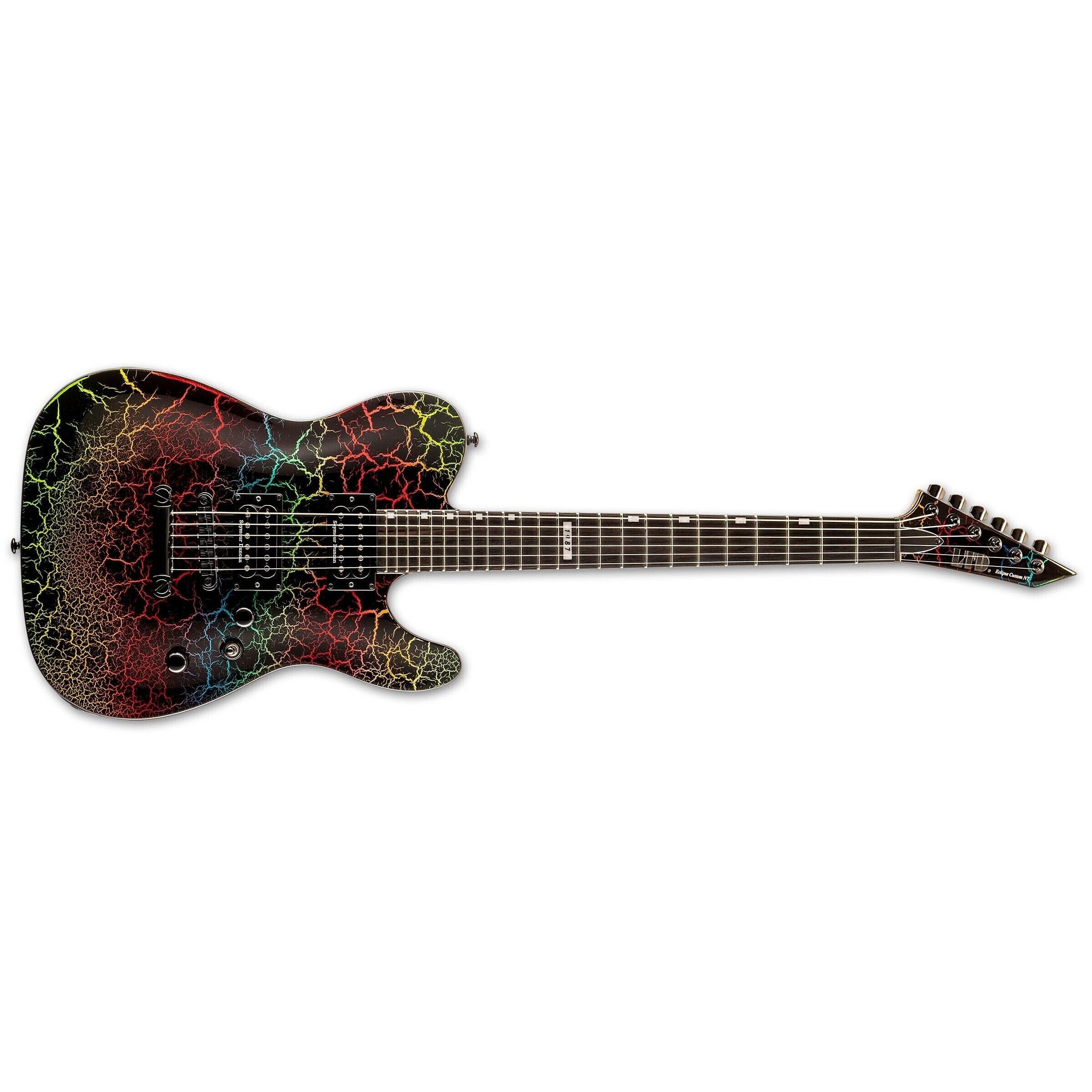 ESP LTD Eclipse NT 87 Rainbow Crackle ESP LTD Eclipse NT 87 Rainbow Crackle Различное Музыкальное Оборудование