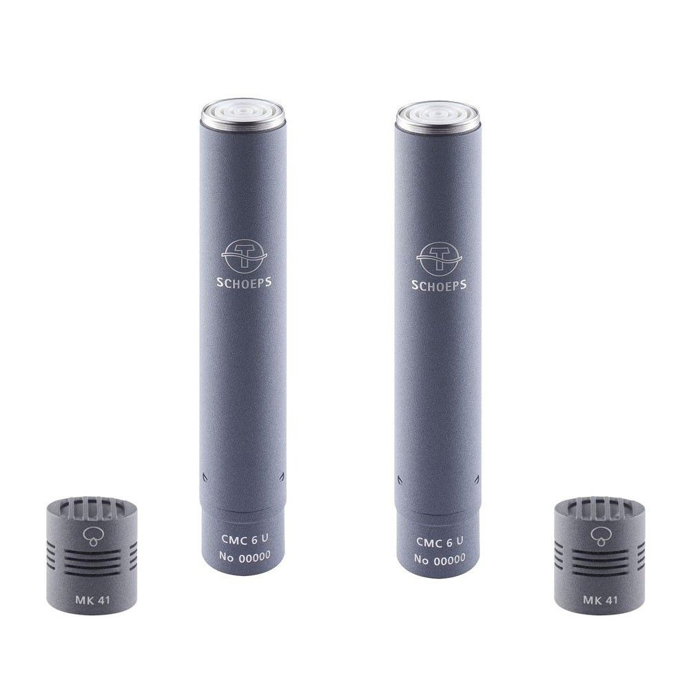 Schoeps 2 CMC6 with MK 41 Supercardioid - Matched Pair Schoeps 2 CMC6 with MK 41 Supercardioid - Matched Pair Различное Музыкальное Оборудование