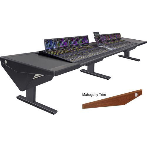 Argosy Avid S6 EG4-S6-9B-DD-B-M-B 9 Bucket Wide, Desk Left & Right, Mahogany EPs, Black legs Различное Музыкальное Оборудование
