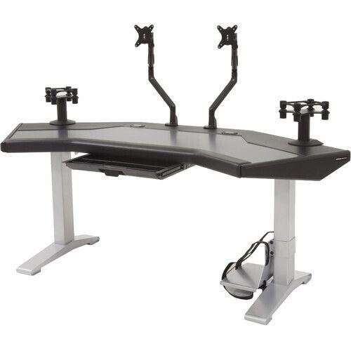 Argosy Halo-G-XC-B-T-S Halo G Ultimate,Halo G w/Black Desktop, 160 Speaker Mounts, Acc Drawer, 2) D8 Monitor Arms, CPU Shelf Argosy Halo-G-XC-B-T-S Halo G Ultimate,Halo G w/Black Desktop, 160 Speaker Mounts, Acc Drawer, 2) D8 Monitor Arms, CPU Shelf Различное Музыкальное Оборудование