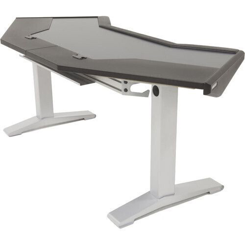 Argosy Halo-G-B-T-S Halo G Desk w/Black End Panels,Black Top, and Silver Legs Argosy Halo-G-B-T-S Halo G Desk w/Black End Panels,Black Top, and Silver Legs Различное Музыкальное Оборудование