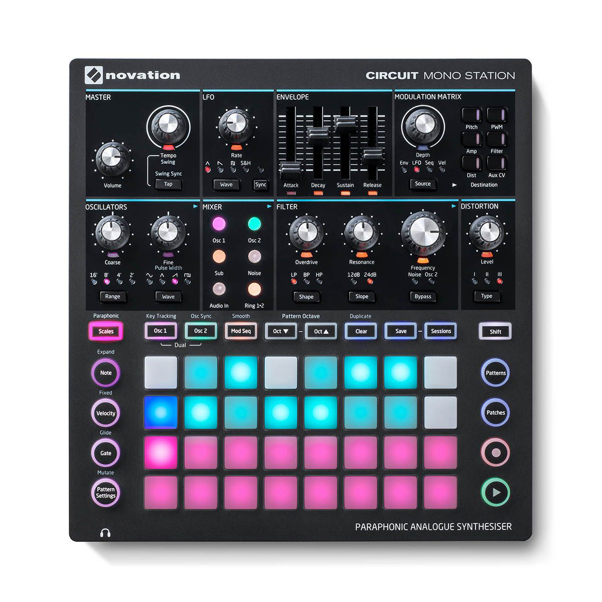 Novation Circuit Mono Station Различное Музыкальное Оборудование