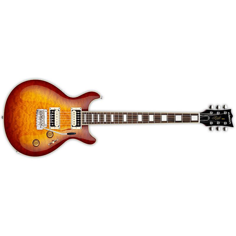 ESP Edwards E-KT-135S/QM Dark Cherry Sunburst ESP Edwards E-KT-135S/QM Dark Cherry Sunburst Различное Музыкальное Оборудование