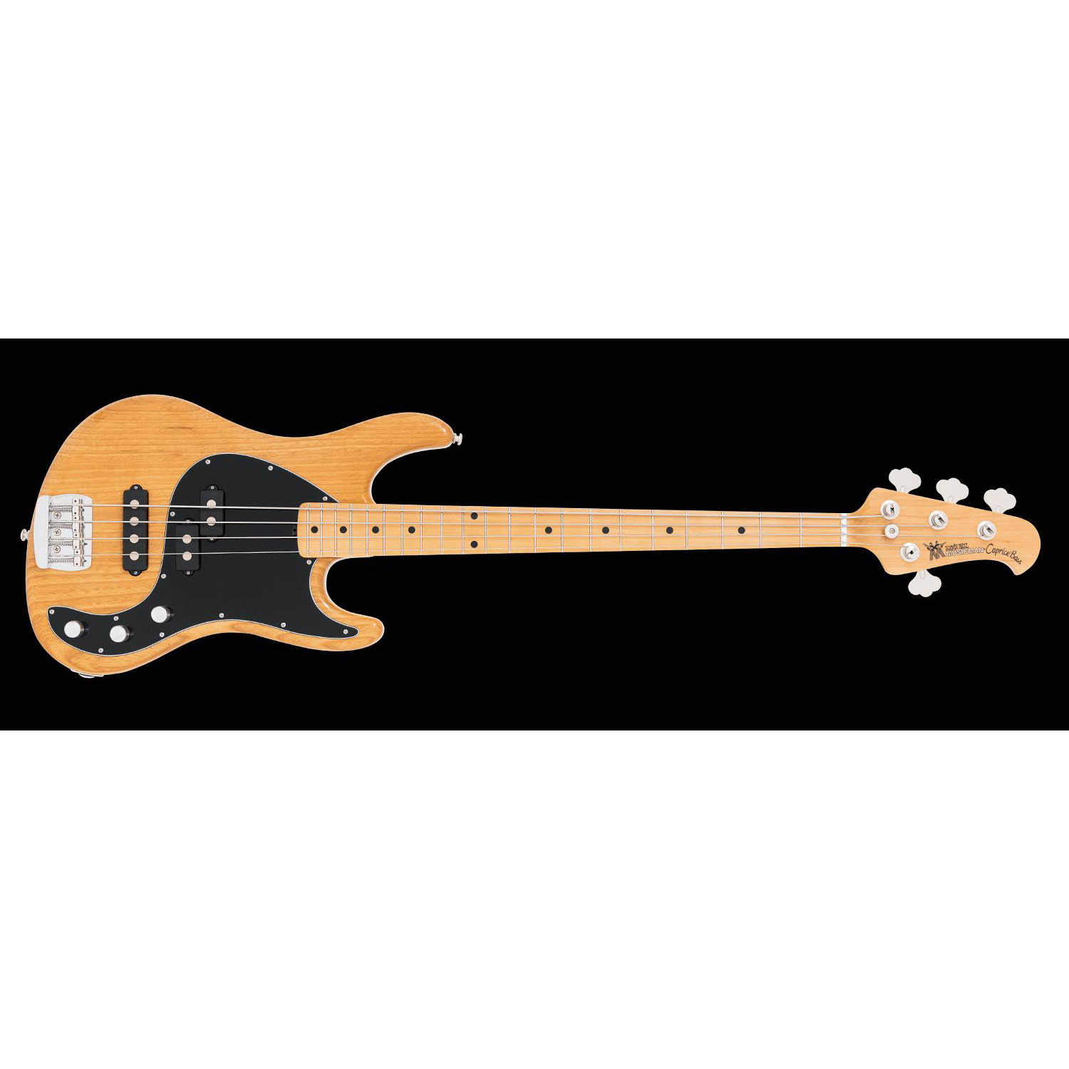 Music Man Caprice Bass - Classic Natural - Maple - Black Music Man Caprice Bass - Classic Natural - Maple - Black Различное Музыкальное Оборудование