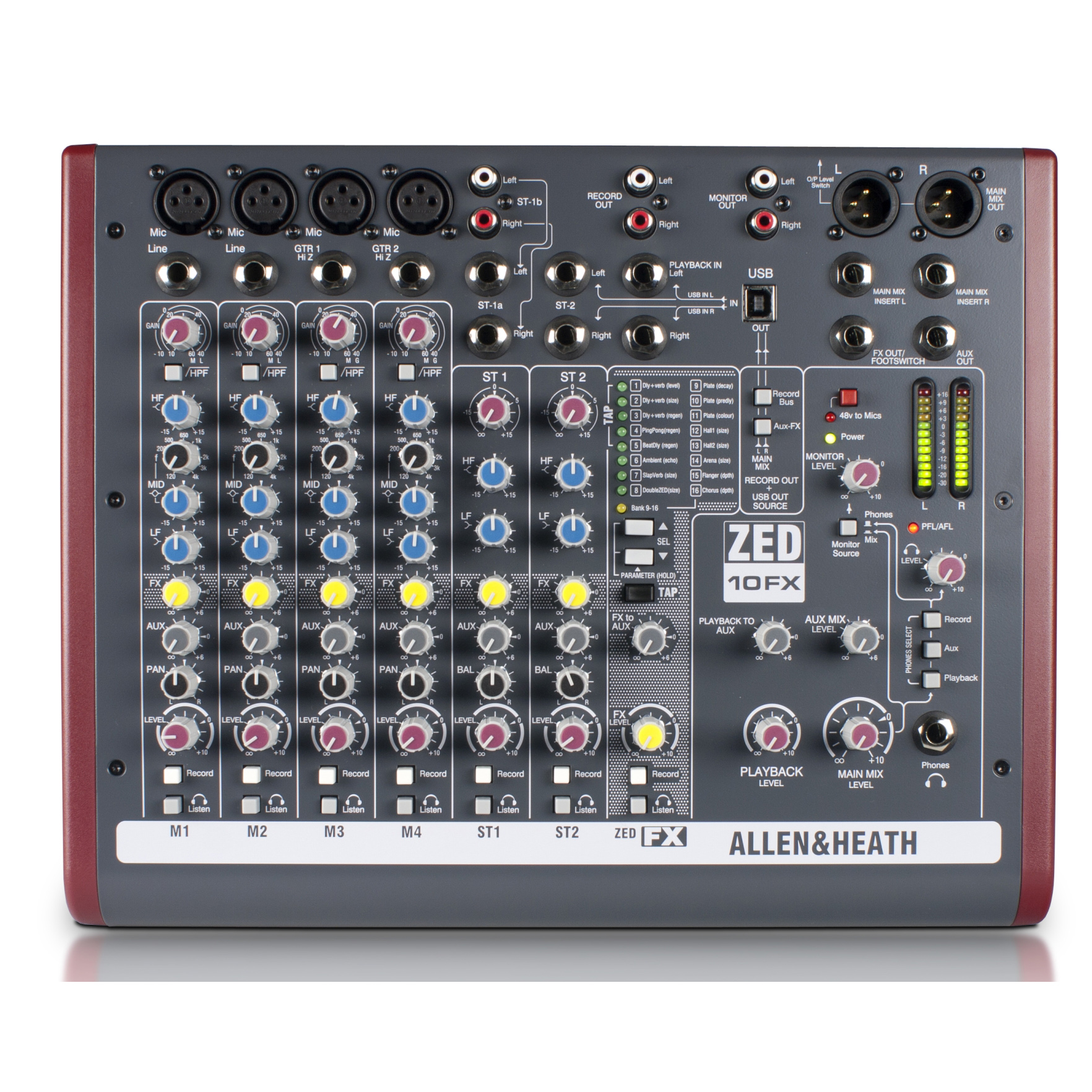 Allen & Heath ZED-10FX Аналоговые микшеры