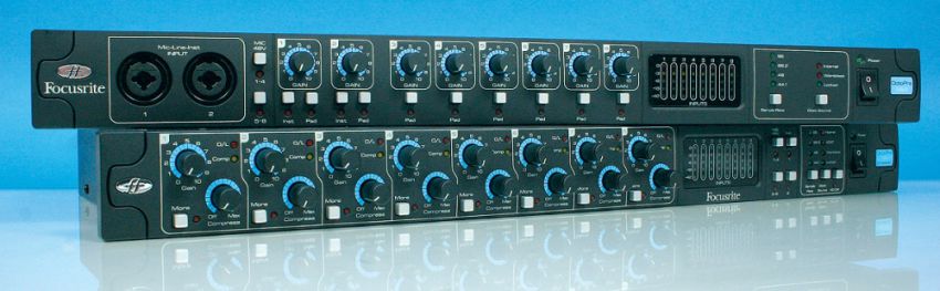 NAMM 2017: аудиоинтерфейсы Focusrite OctoPre и OctoPre Dynamic mk2