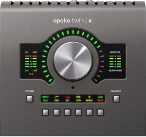 Universal Audio Apollo Twin X USB – новый звуковой USB интерфейс с DSP процессорами.