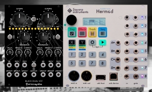 Новинки eurorack-модулей: Erica Synths Black Dual VCF и Squarp Instruments Hermod