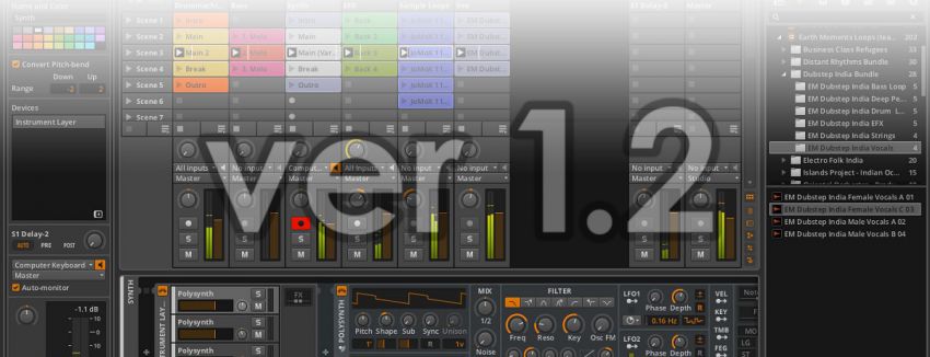 Bitwig Studio 1.2 уже скоро!