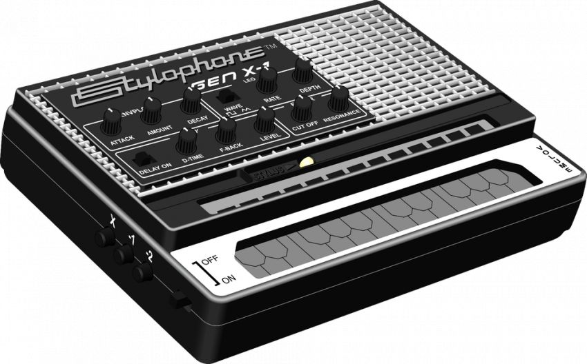 Новый карманный синтезатор Stylophone Gen X-1