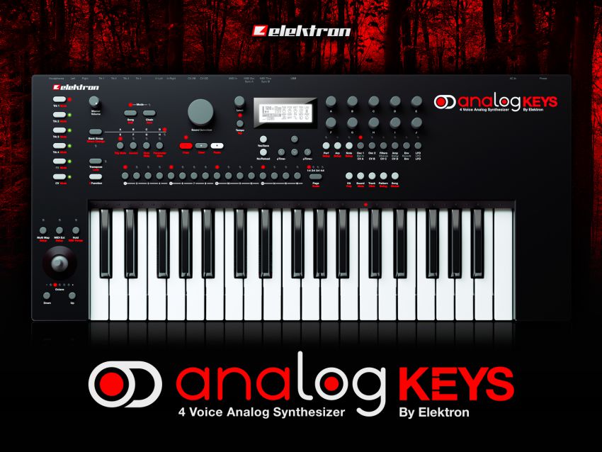 Новинка от Elektron - Analog Keys - полный контроль