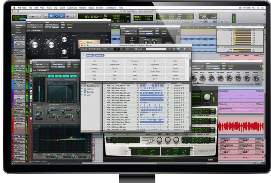 ProTools оптимизирован под iMac Pro