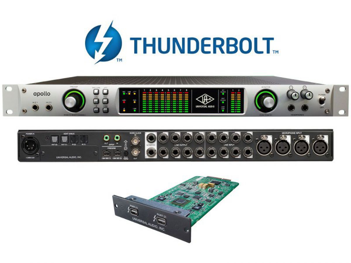 Звуковая карта thunderbolt