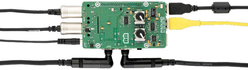 Pisound - аудио/midi интерфейс для Raspberry Pi