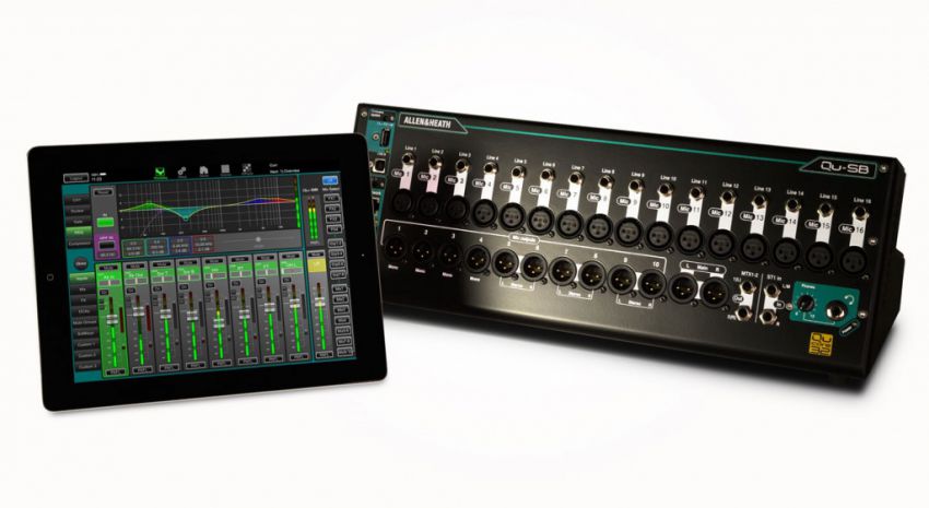 Allen &amp; Heath представил новый микшер серии Qu!