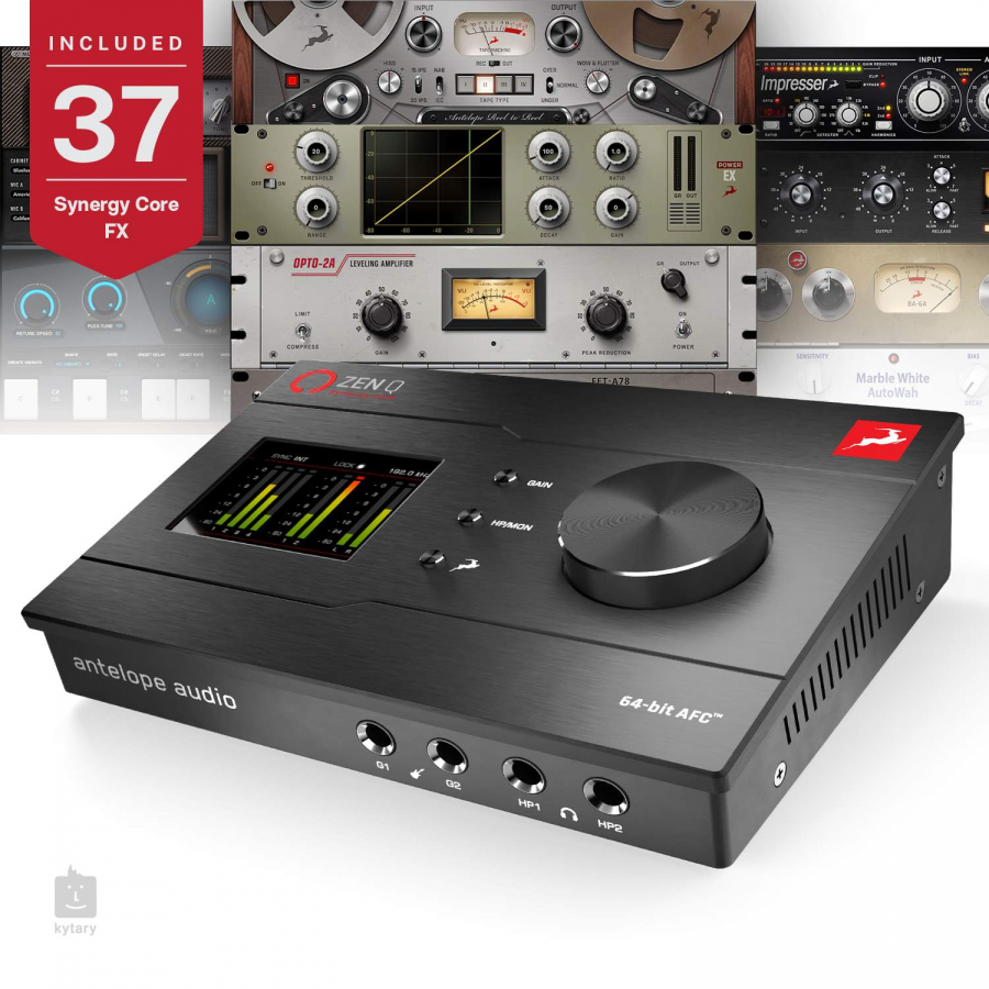 Antelope Audio выпустили аудиоинтерфейс Zen Q Synergy Core