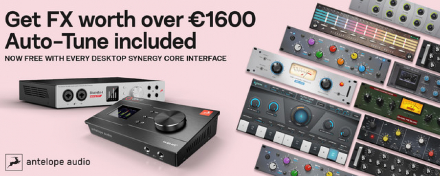 Софт от Antelope Audio на 1600 евро в подарок!*