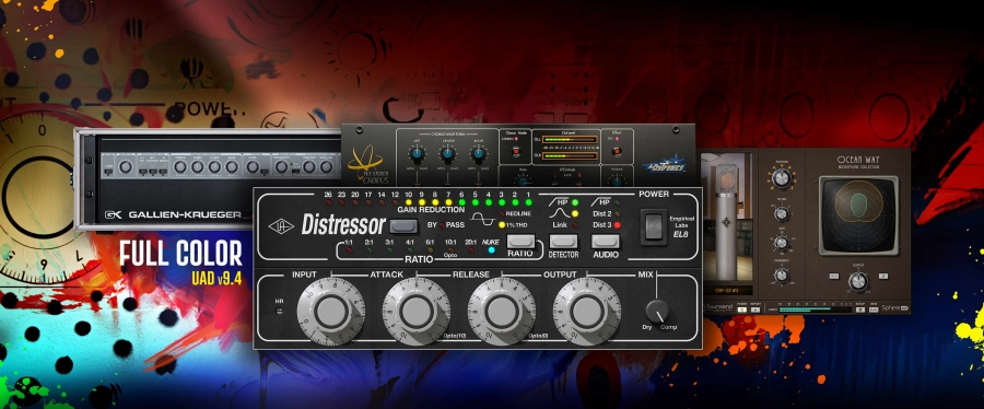 UAD Software 9.4 - новые плагины от Universal Audio