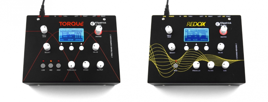 Эффект-боксы от Kilpatrick Audio: компрессор Torque и ревербератор Redox (NAMM 2018)