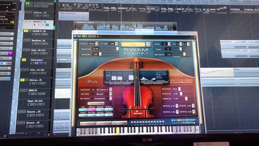 Ультра-реалистичная VST скрипка The Violin и новые сенсорные пластины TouchKeys