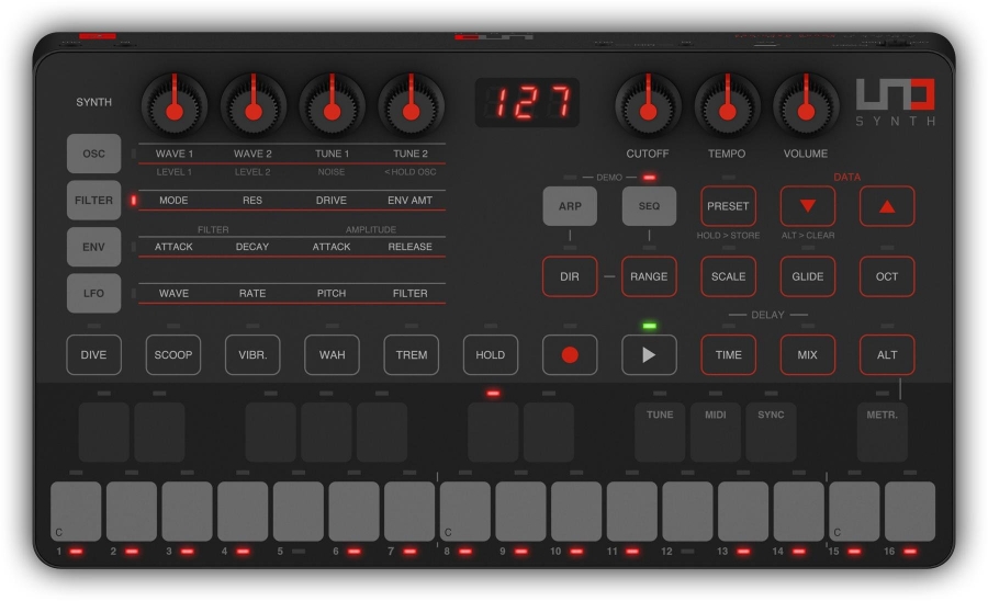 Новинка! IK Multimedia UNO SYNTH