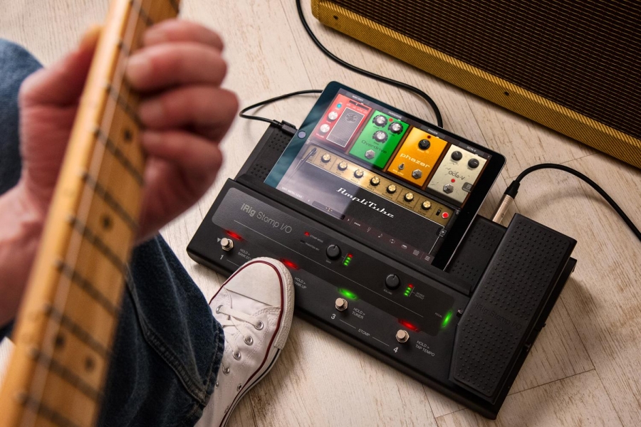 IK Multimedia iRig Stomp I/O (Musikmesse 2018)